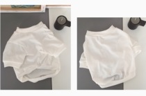 Fadou Clothes Bago Backing Shirt Fadou Solid Color Backing Shirt Pet Dog Spring and Autumn Clothes Thin Backing