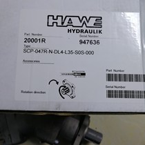 Piston pump SCP-034R-N-DL4-L35-S0S-000 SCP-047R-N-DL4-L35-S0S-000