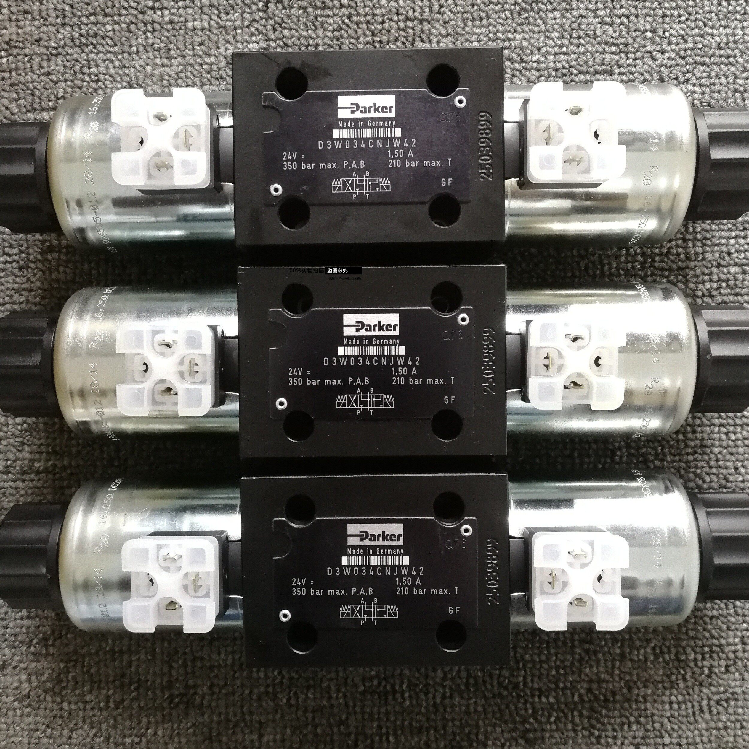 American Parker Parker solenoid valve D3W34CNJP30 upgrade D3W034CNJW42 hardware hydraulic