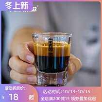 MHW-3BOMBER Bomber Coffee Measuring Cup 50Ml Ans Cup with Scale shot Coffee Glass Measuring Cup