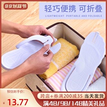 Travel Foldable Slipper Women Travel Portable Non-slip Disassembly Flip-flops Bathing Travel Supplies Outdoor artifact