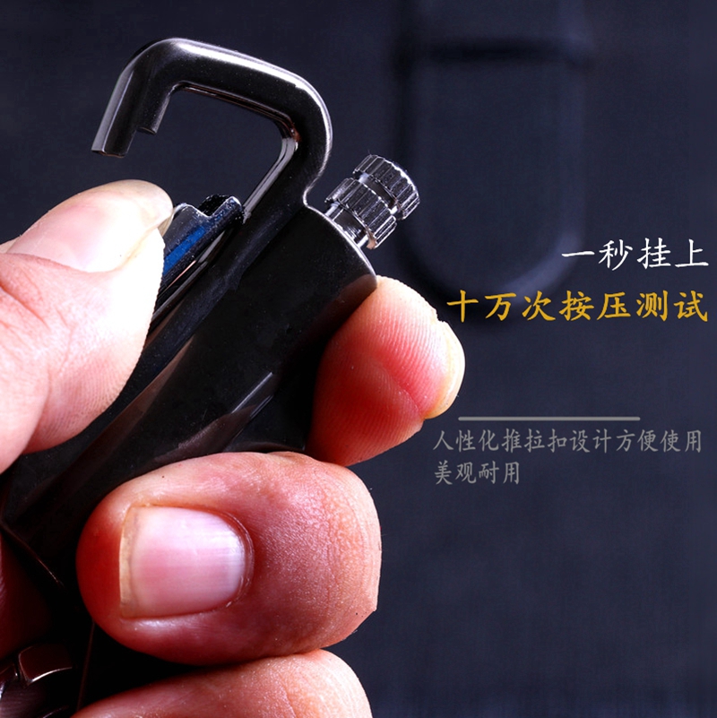 Triệu phù hợp với cá tính nhẹ hơn dầu lửa gió thuốc lá nhẹ tùy chỉnh chữ kim loại móc khóa nhẹ hơn quà tặng nam bật lửa độc