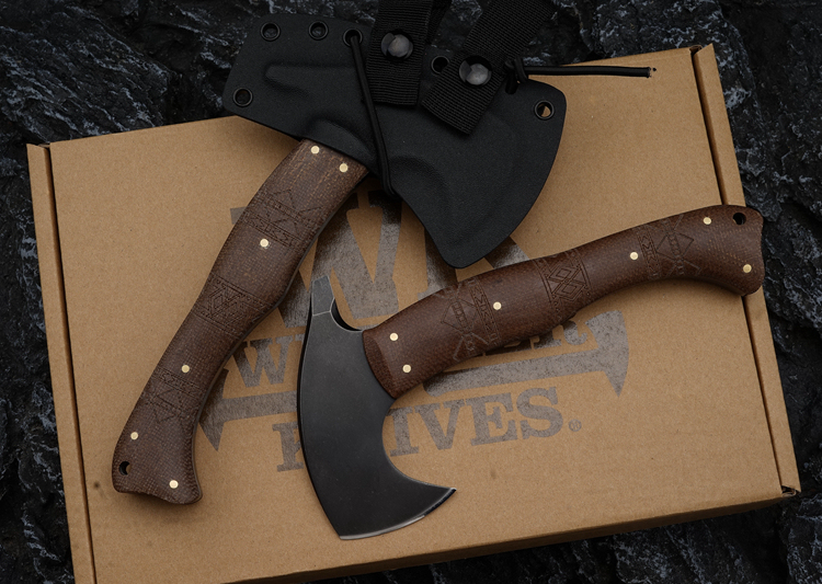 American Winkler Camp Axe Outdoor Survival Ax for Outdoor Camping, Hiking, Self-Defense, Tactical Hand Axe