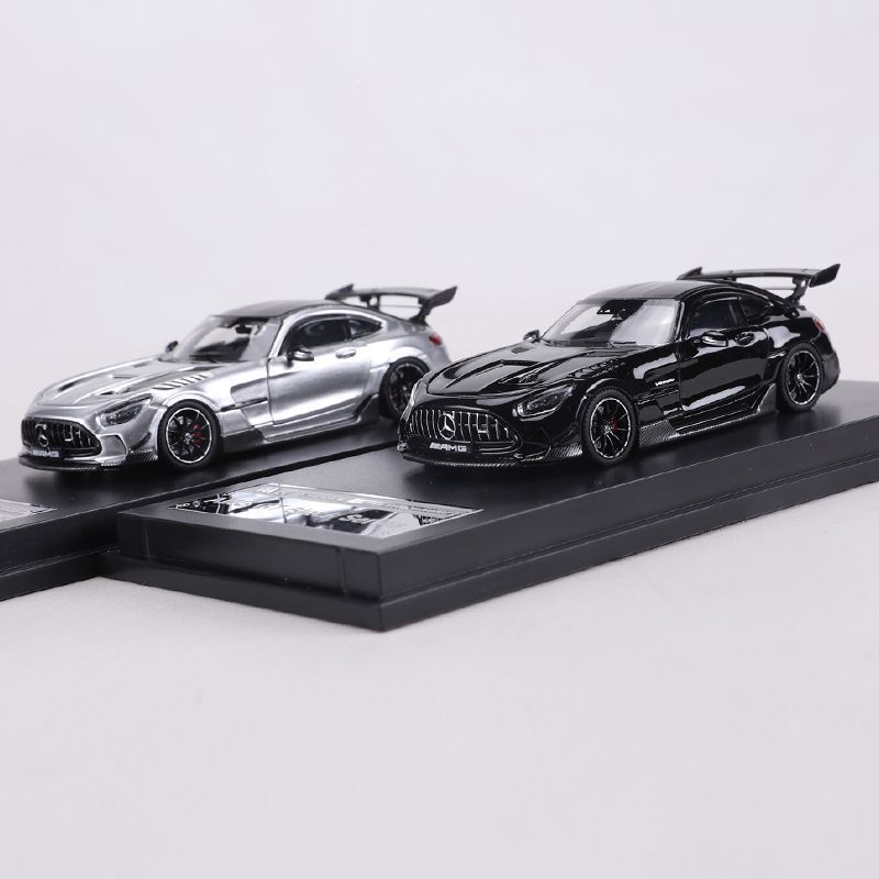 Mj 1:64 Mercedes-Benz Amg Gt Full-Opening Alloy Simulation Car Model Collection