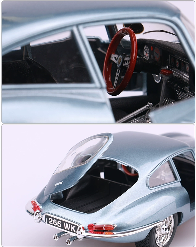 Bimei Gao 1:18 Jaguar E-type Coupe mô phỏng xe hợp kim mô hình xe tĩnh mô hình quà tặng đồ trang trí