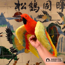 Emulated feather birdie film and TV shooting props landscaping fake mountain props bird cage creative decorative pendulum bee bird