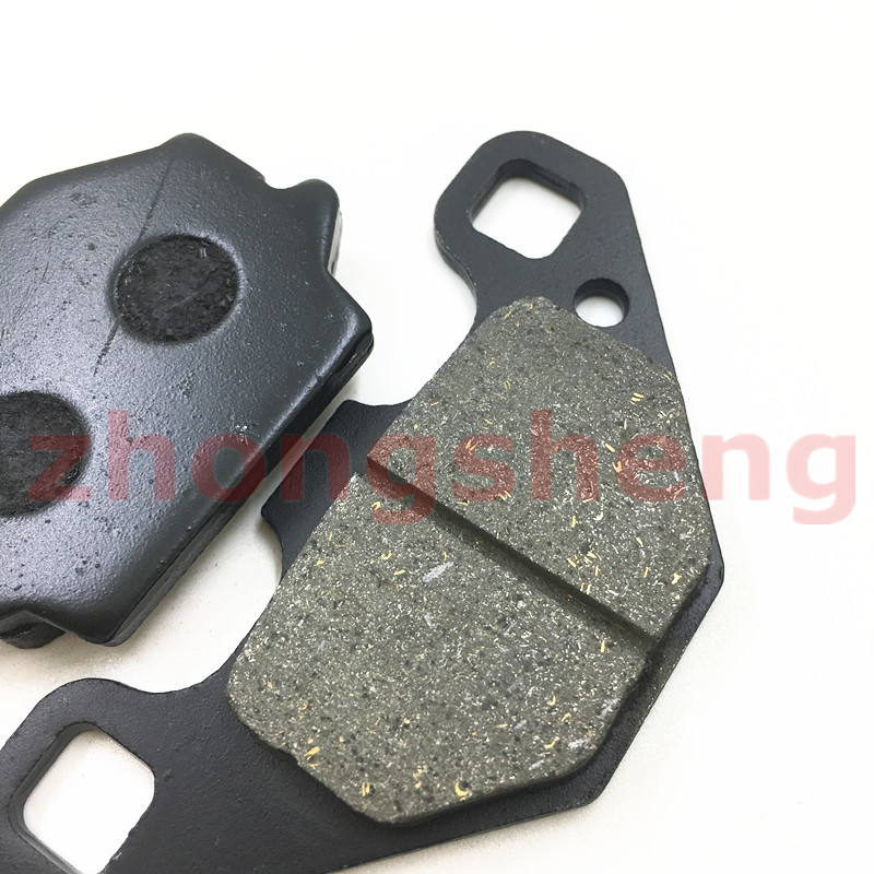 Áp dụng Peugeot Xe máy Django Jiang Ge QP150T-C Má phanh trước và sau Đĩa phanh đĩa giá má phanh xe máy