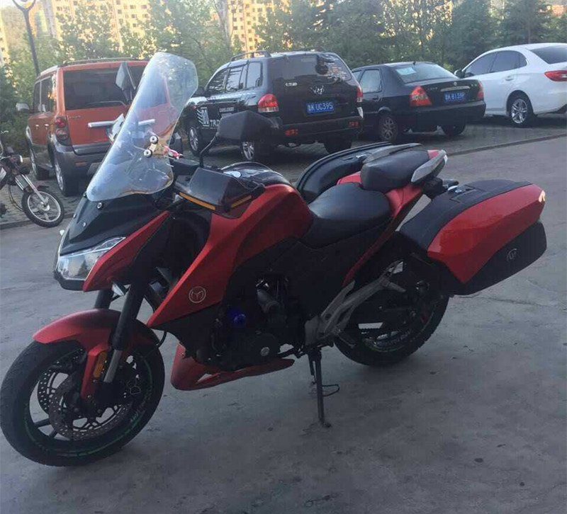 Hộp phụ xe máy phù hợp cho hộp đầu máy xe máy Huanglong 300 hộp treo xe điện để đặt mũ bảo hiểm đầy đủ - Xe gắn máy phía sau hộp thùng đựng đồ xe máy honda