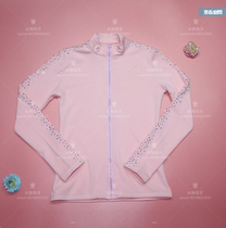 Dance Elf custom figure skating costume figure skating performance suit training suit top D337