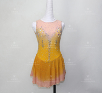 Ice dance elves custom figure skating costumes figure skating performance clothes children adult womens dress D280