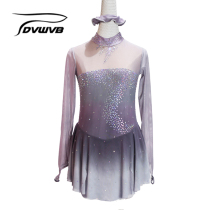Ice dance genie customized figure skating clothing figure skating performance Childrens adult female dress D390