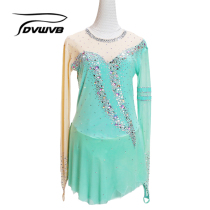 Ice dance genie customized figure skating clothing figure skating performance Childrens adult female dress D391
