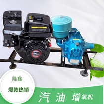 Longxin Petrol Aerator Stretcher Style Roz Fan Diesel Oxygenation Pump Vigorous Fish Pond Breeding Live Fresh Transport