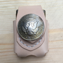 Choice of Italian Implanted Tanning Leather handsewn substitute ZiPPO leather cover 