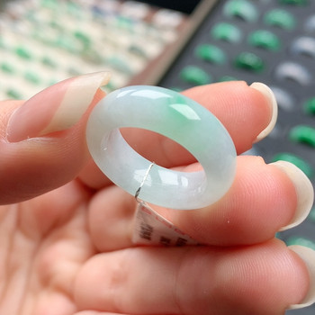 Jade ring plain ring no. 11 y591