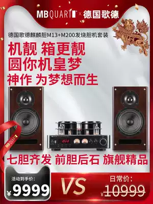 MBQUART Germany Goethe M13 M200 Bile Machine Audio Set Vacuum Tube HIFI Combination Bluetooth Audio