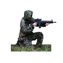 The manufacturer supplies double-sided camouflage clothing (one side is jungle camouflage clothing and the other is desert camouflage clothing)