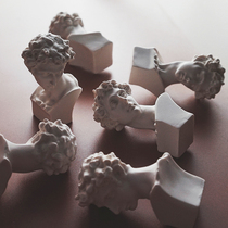 ins Wind resin Xiawei mini statue room decorations ornaments pendulum photo photography background props