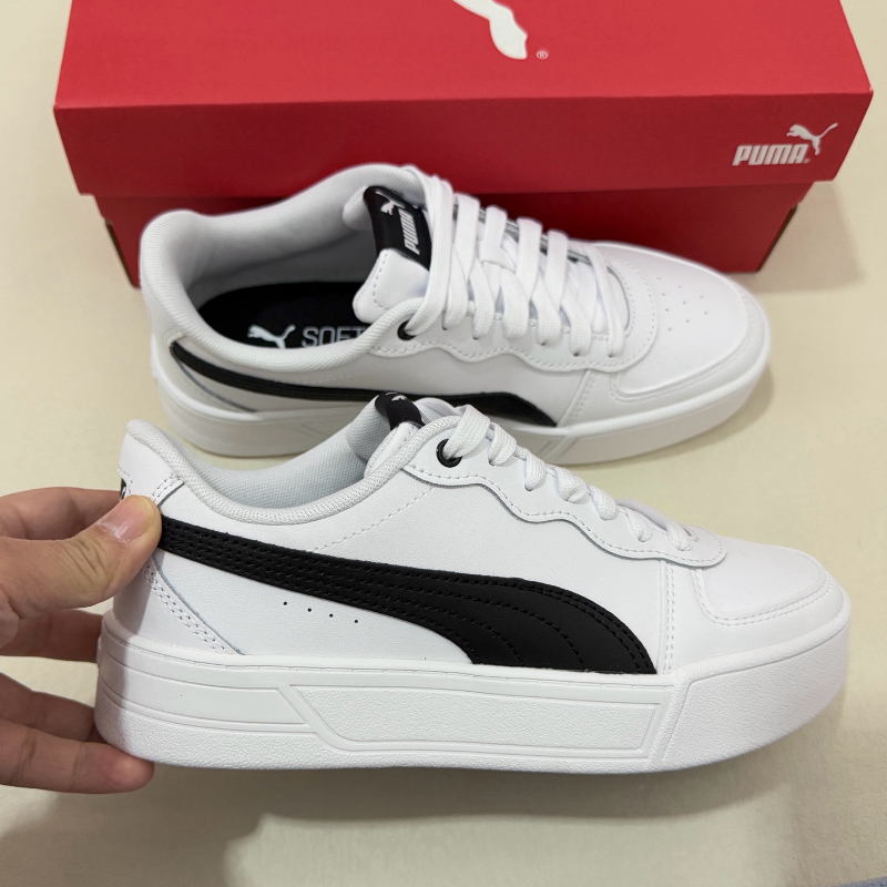 Puma Classic Trendy Women's Shoes Thick-Soled Casual Sports Sneakers for Women Puma Street Tennis Style Skye 374764