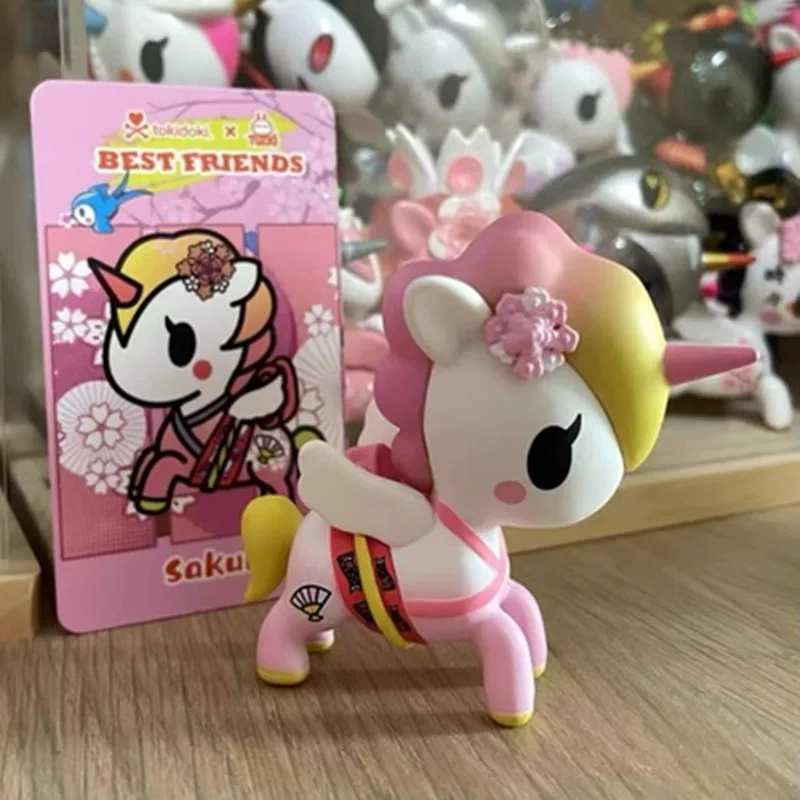 Кубок-голубка Tokidoki единороги кролик Sky совместный бокс слепой короб net красная ручная работа маленький тройной скейтборд бамбук стрекоза ракета