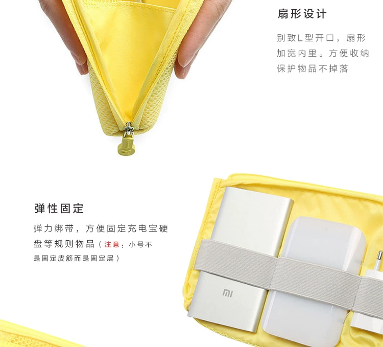 Du lịch lưu trữ túi kỹ thuật số hoàn thiện lưu trữ dữ liệu túi cáp sạc kho báu đĩa cứng túi lưu trữ kỹ thuật số túi gói hoàn thiện vỏ đựng airpod 2