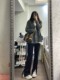 Blkacy Sweater Jacket for Women, Autumn 2024 New Korean Style, Loose and Lazy Style, Versatile Thick Knitted Cardigan Top