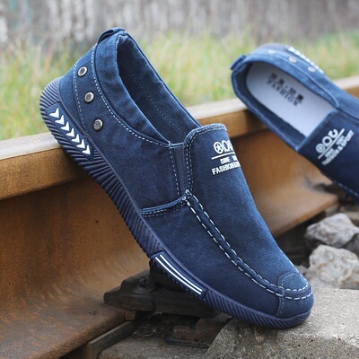 【墨苗】春季新款帆布鞋男老北京布鞋