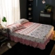 Đến nhà Mercury dệt vải trải giường phần bông trải giường loại cotton dày chống bụi trượt 1,8 m giường đơn - Váy Petti