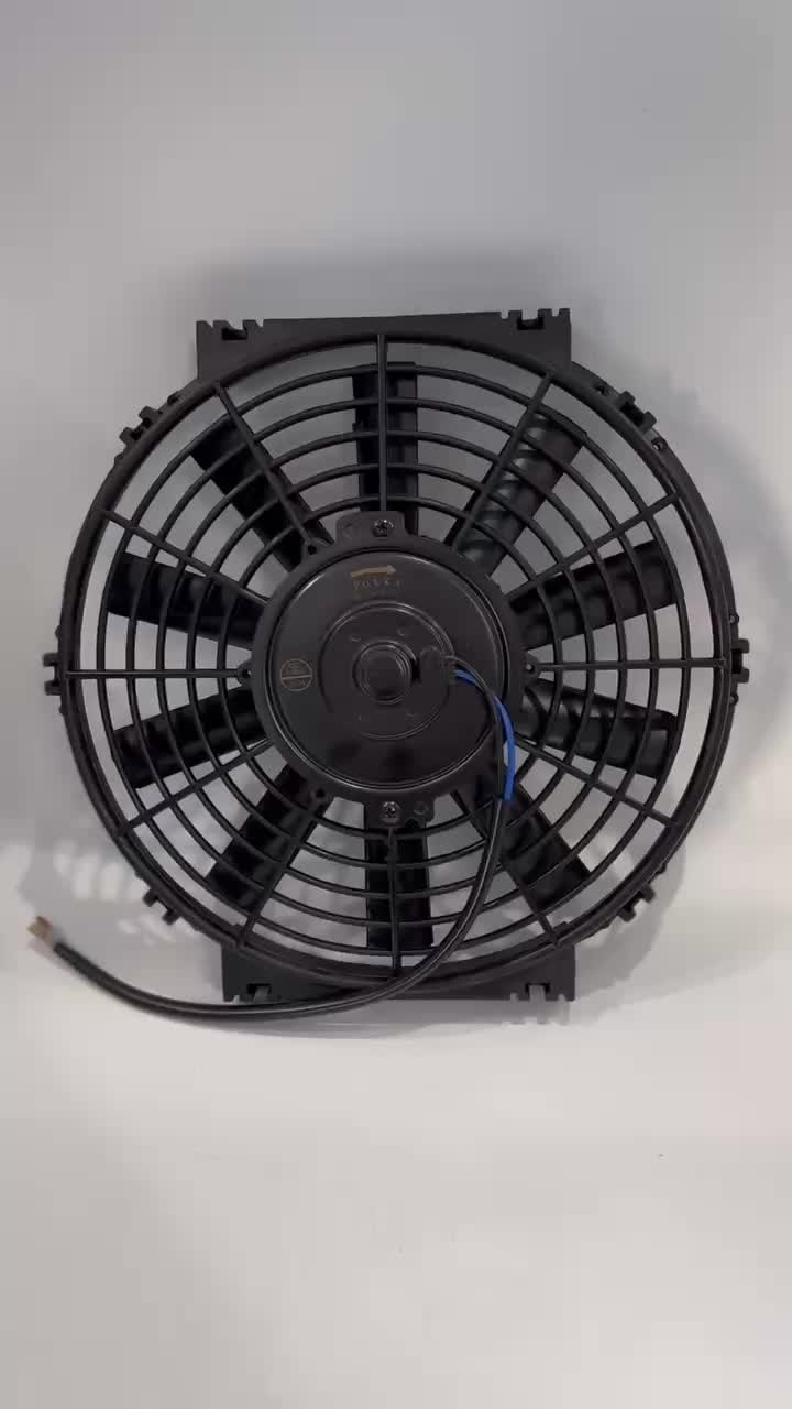 Pokka Auto Radiator Fan 2005 12v 24v 80w 10 Inch Auxiliary Fan For Car