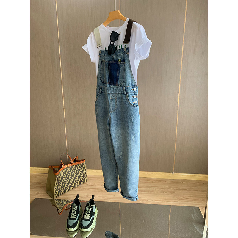 Reduced Age Teen Sensation ~ Explicit slim Lean Collision with Shoulder Strap Abstract Embroidered Cloth to wear Baby Bag Jeans Lady