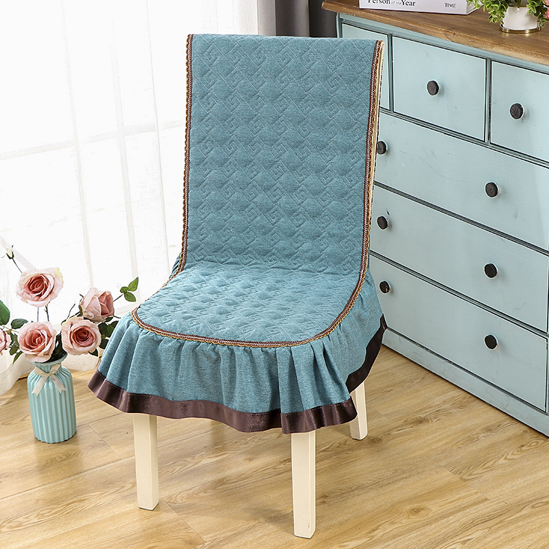 Conjoined Table Chair Cover Hood Home Brief Modern 2021 New Chinese Fabric Thickened Integrated Cushion Universal-Taobao