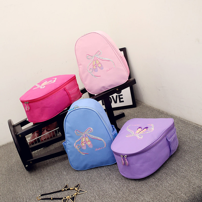 Dance Pack New Dance Pack Double Shoulder Bag Ballet Shoes Children Dance Packs Dancing Bag Can Print Double Shoulder