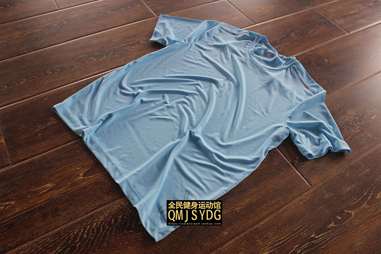 Người đàn ông châu Âu và Mỹ nhanh chóng làm khô thể thao ngắn tay t- shirt phản chiếu tầm nhìn ban đêm chạy đào tạo t- shirt áo ba lỗ gym