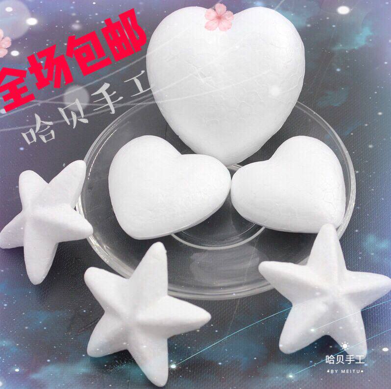 Manufacturer Direct Sales Paoli Dragon Foam Peach Hearts Handmade Puzzle Loving Scene Wedding Decoration Whole White Germ-Taobao