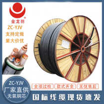 Shenzhen Jinlongyu Wire YJV2 3 4 5 core 4 6 10 16 25 square national standard copper core power cable