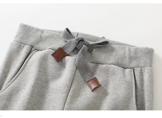 Mẫu mùa đông XL cộng với quần nhung dày thể thao chân thường Harlan lambs nhung ấm quần nhung quần quần túi hộp nữ