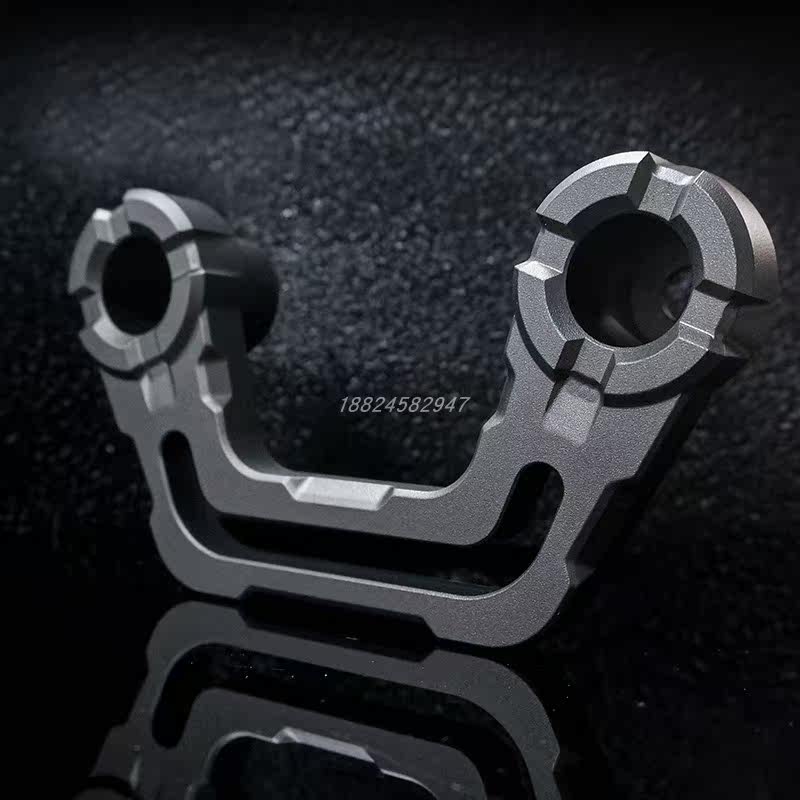 Spotlight bracket is suitable for 18-21 Wrangler JL modified hood multifunctional LED spotlight aluminum alloy frame