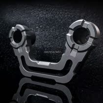 Spotlight bracket is suitable for 18-21 Wrangler JL modified hood multifunctional LED spotlight aluminum alloy frame