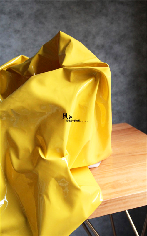 Gương kim loại bóng da pu vàng cứng da phụ kiện thủ công DIY thời trang thiết kế da vải may quần âu