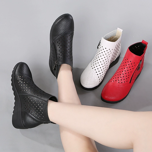 Martens, белая спортивная обувь для кожаной обуви, короткие сапоги, туфли для матери, из натуральной кожи, мягкая подошва