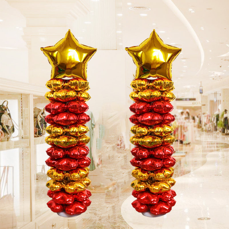 Opening layout decoration column balloon shop jewelry shop mobile phone shop atmosphere decoration anniversary scene layout