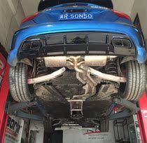 Mercedes-Benz A180 A200 A260 A45 modified exhaust pipe tail throat AMG sports car sound head section middle and tail section