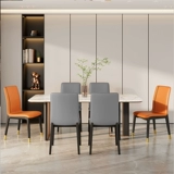 Обеденный стул в чистое дерево домашний обеденный стол и стул Простой, современный северная легкая роскошная сеть красного гостиничного ресторана ресторана за задний стул стул стул