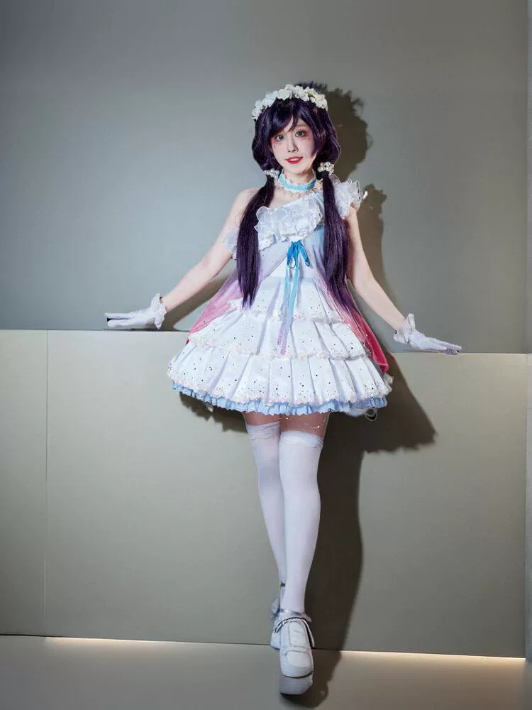 ЛюбовьLive Dream Gate, синий Спасатель Нанта Тонжо выпускной пение пение COSPLAY одежда