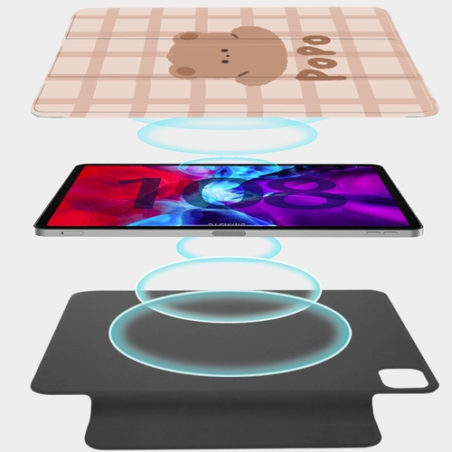 2021 New iPadPro11 Protective Cover 2020 Model 10.9 Bear Air4 Защитный чехол iPad Pro12.9