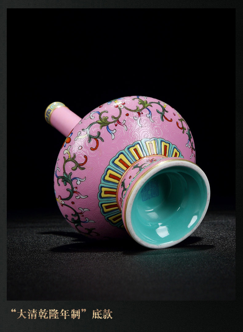 Imitation Ming and the qing broke furnishing articles of jingdezhen porcelain enamel colored enamel based holders of picking a