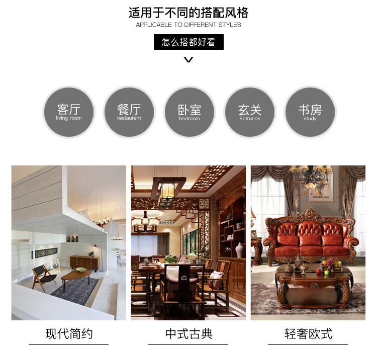 New Chinese style ceramic handicraft furnishing articles creative household act the role ofing is tasted soft outfit northern wind sitting room porch vase three - piece suit
