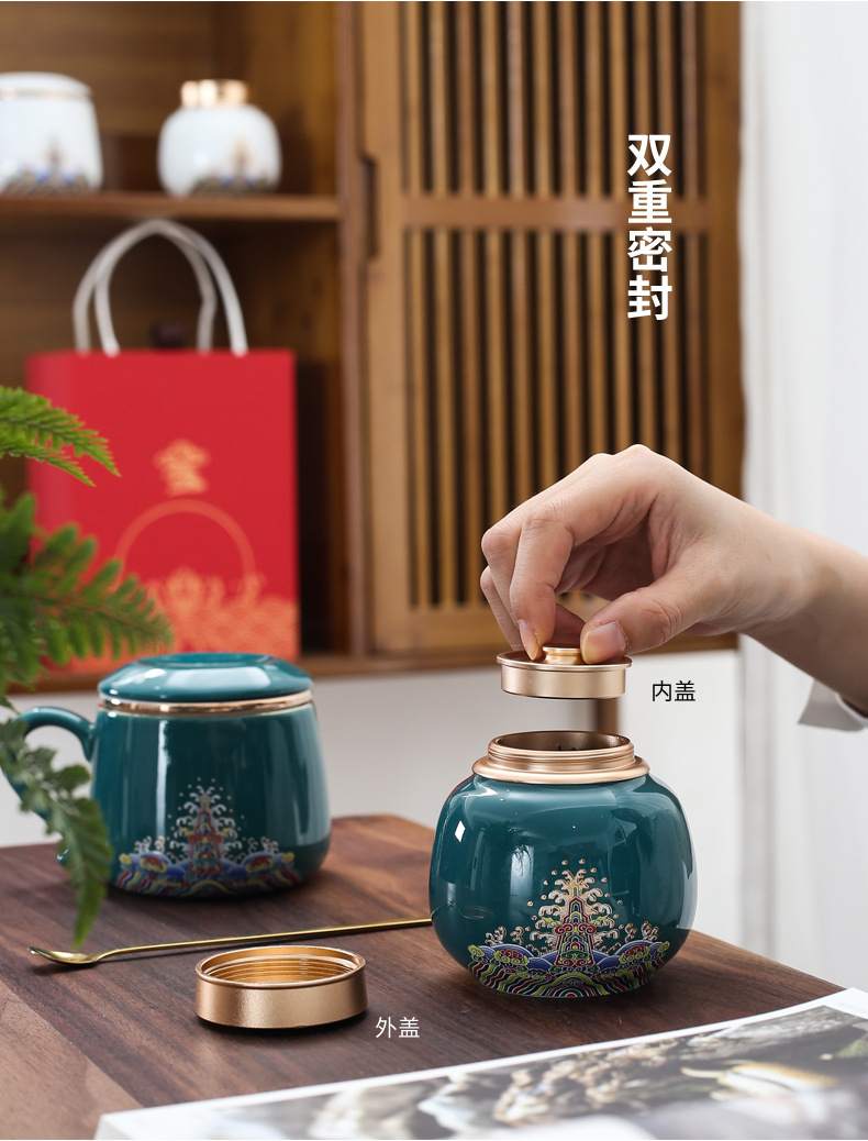 Manual coppering. As silver mugs box set water separation tank filter office cup Chinese style household ceramics