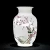 Jingdezhen ceramic vase decoration living room ornaments Chinese exquisite porcelain vase happy eyebrows hand-painted antique porcelain
