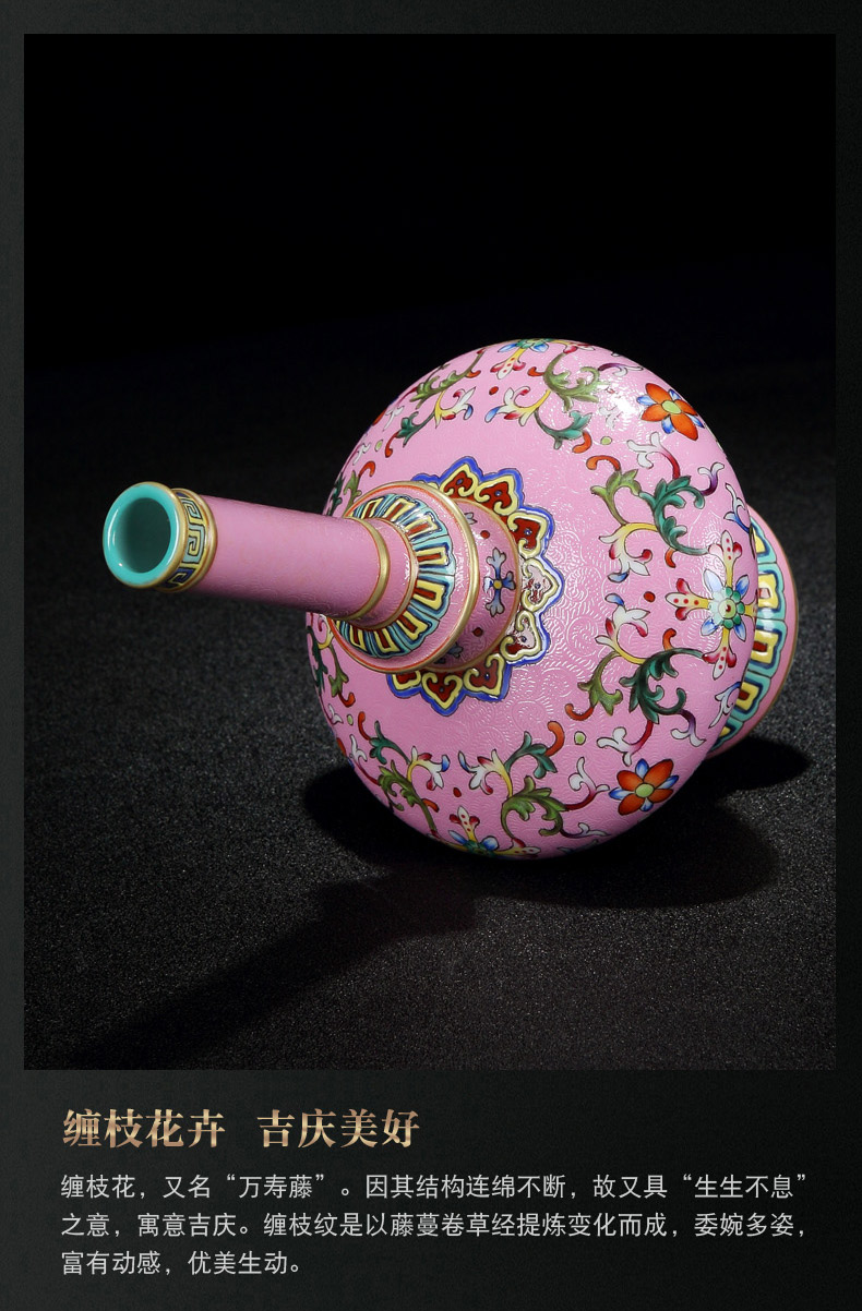 Imitation Ming and the qing broke furnishing articles of jingdezhen porcelain enamel colored enamel based holders of picking a